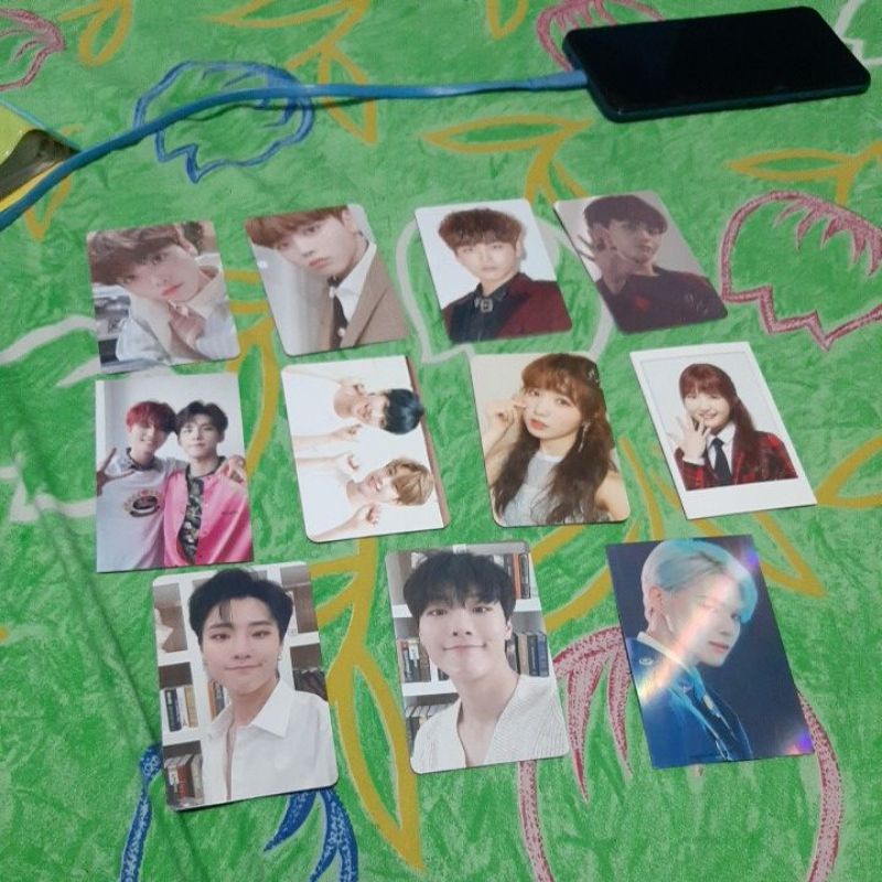 PHOTOCARD OFFICIAL X1 CRAVITY IZ*ONE IZONE VICTON DAY6 AB6IX MXM SEUNGYOUN HITOMI