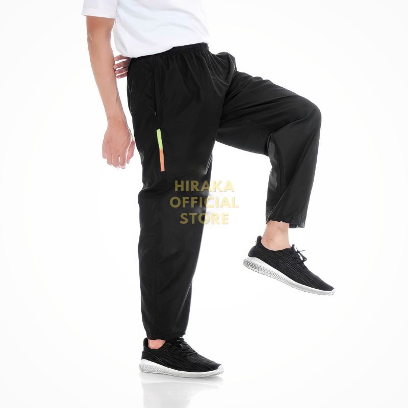 HIRAKA Set Olahraga Wanita / Stelan Jaket Celana Sport / Setelan Pakaian Perempuan Olahraga One Set / Pakaian Olahraga Pria 1 Set-4