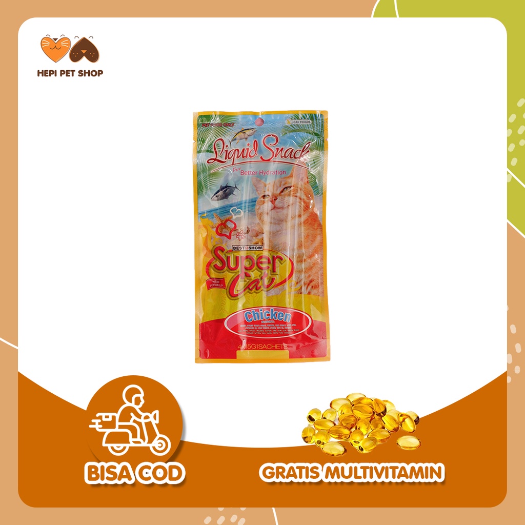 Super Cat Liquid Snack - Snack Kucing