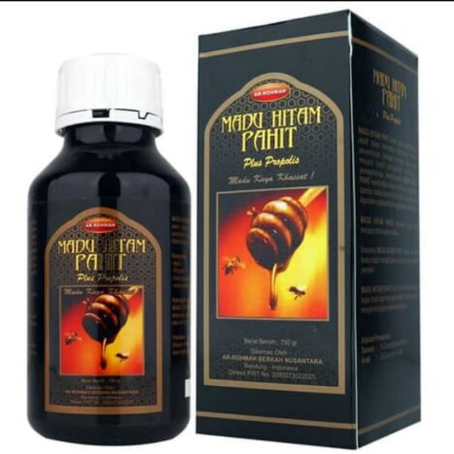 

HOM | Madu Hitam Plus Propolis ArRohmah - Ar Rohmah - Ar-Rohmah - 750 gram