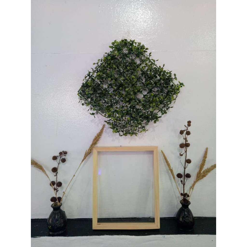 bingkai foto 3D murah / frame kayu jati 3D/ pigura 3D