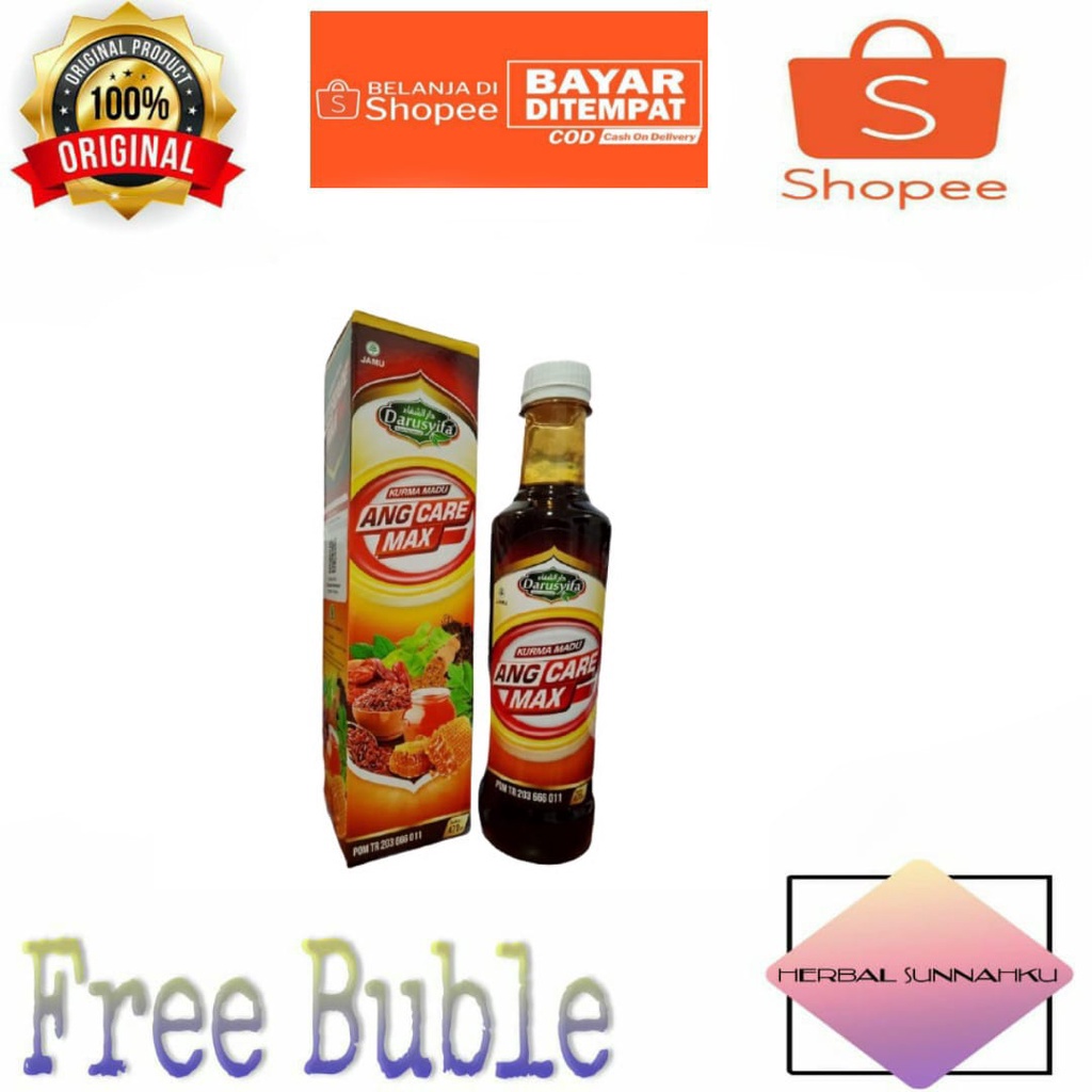 Kurma Madu Ang Care Max Darusyifa 470 gram ORIGINAL