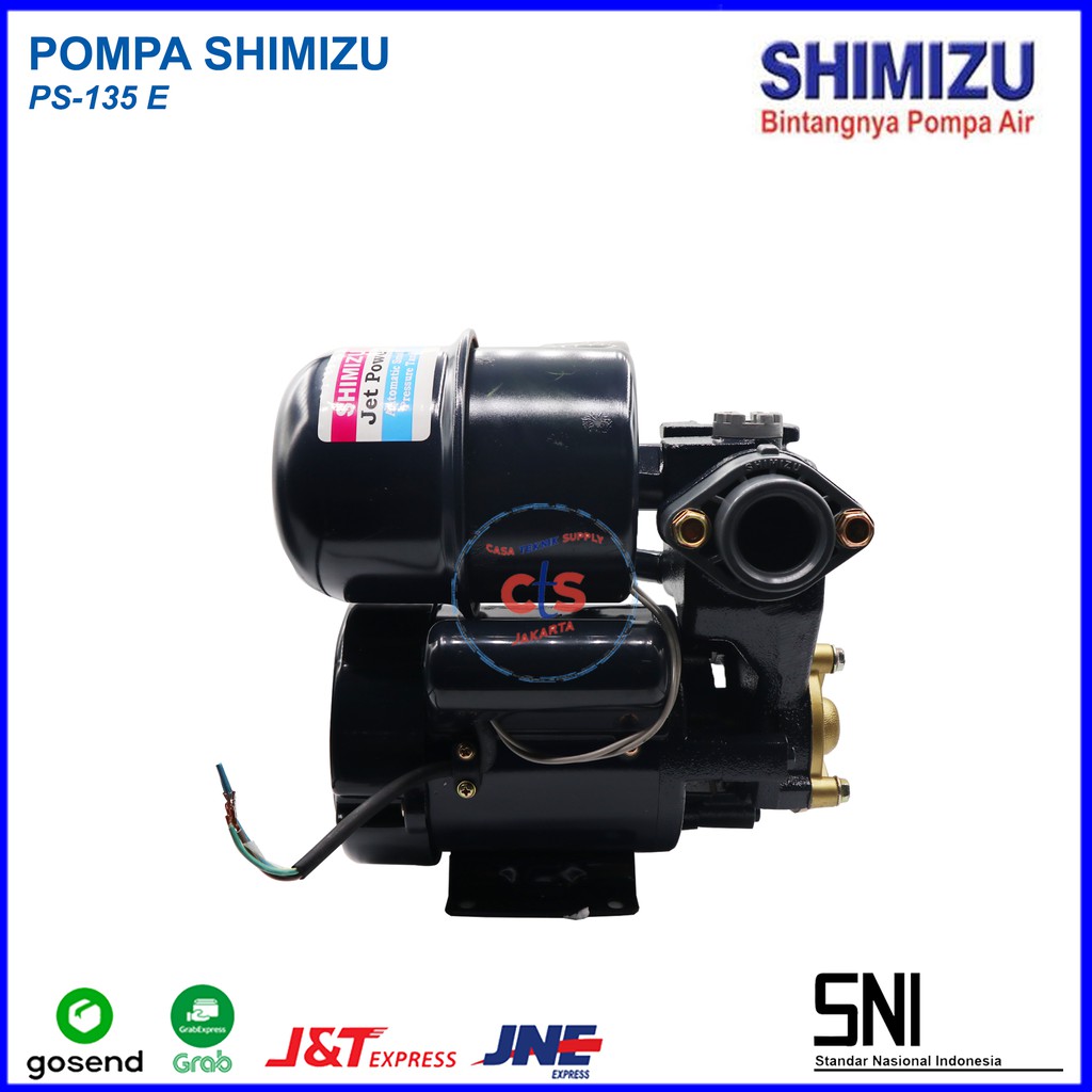 Mesin Pompa Air Sumur Dangkal Shimizu Ps 135 E Otomatis Shopee Indonesia