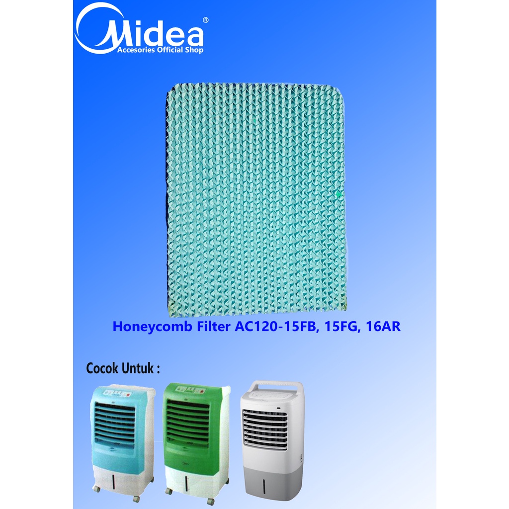 HONEYCOMB FILTER AIR COOLER MIDEA AC120-15FB, AC120-15FG, AC120-16AR ORIGINAL