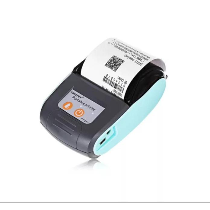 PRINTER BLUETOOTH MINI THERMAL PORTABLE / PRINTER KASIR GOOJPRT PT210