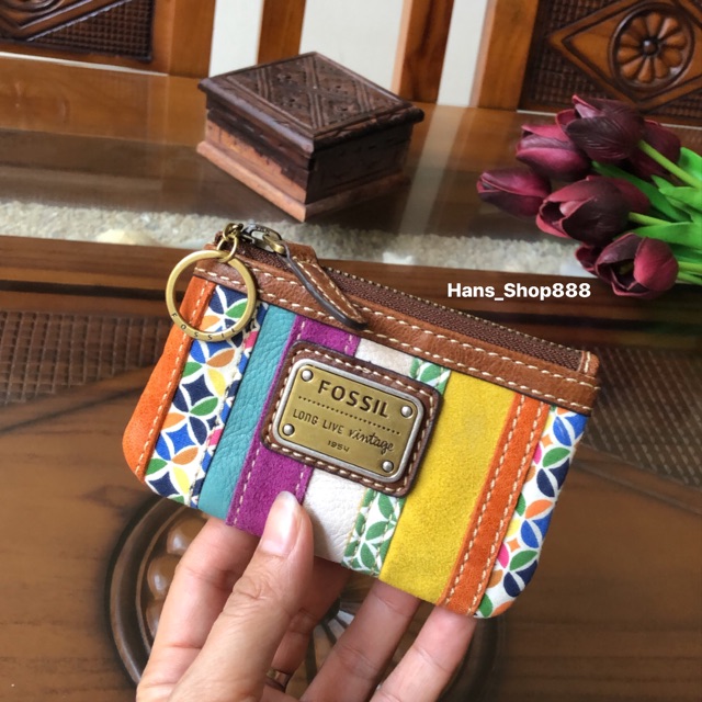 Dompet Fossil Stnk mini Multifungsi