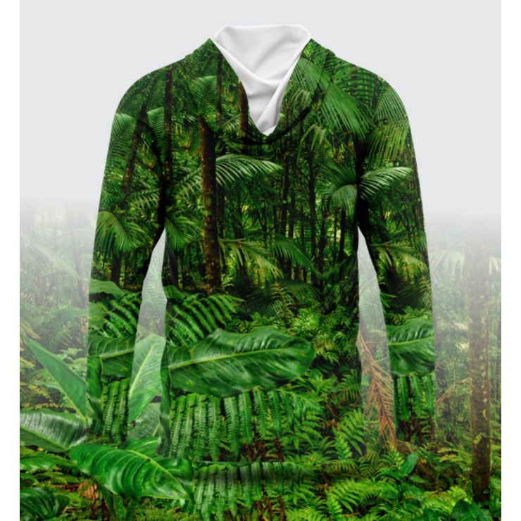 Baju Camo Green hutan hijau motif berburu