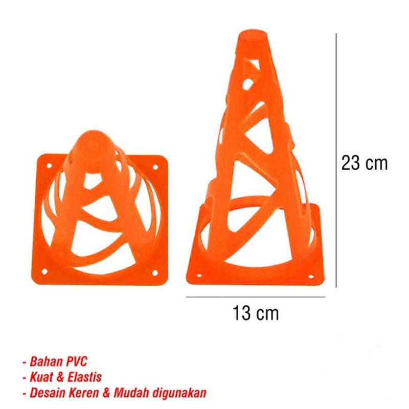 Cone Kerucut Lentur Futsal Penanda