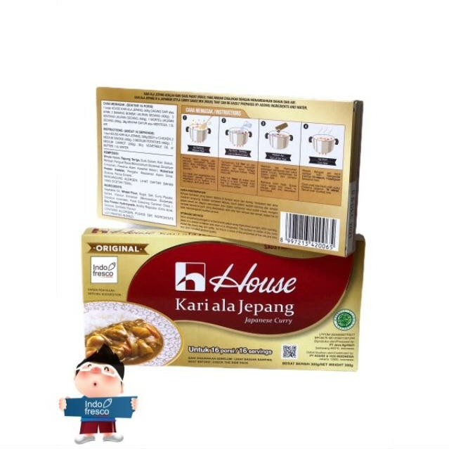 

House Kari Ala Jepang/Japanese Curry 300 Gram | Bumbu | Halal