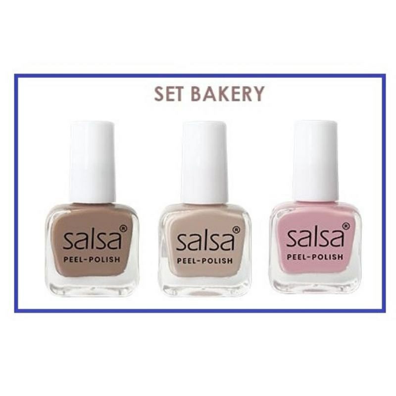 SALSA Nail Polish Peel Off | Kutek 1 Set