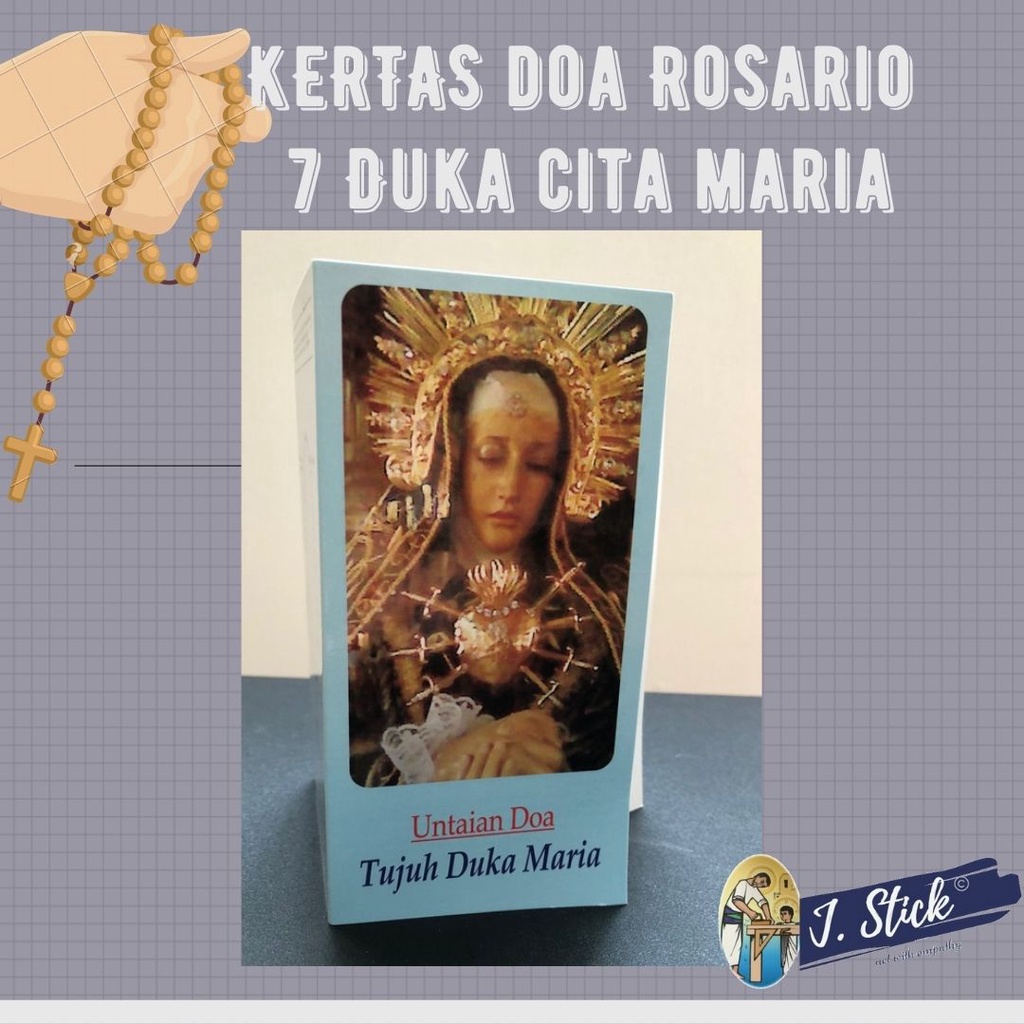 KERTAS DOA ROSARIO 7 DUKACITA MARIA