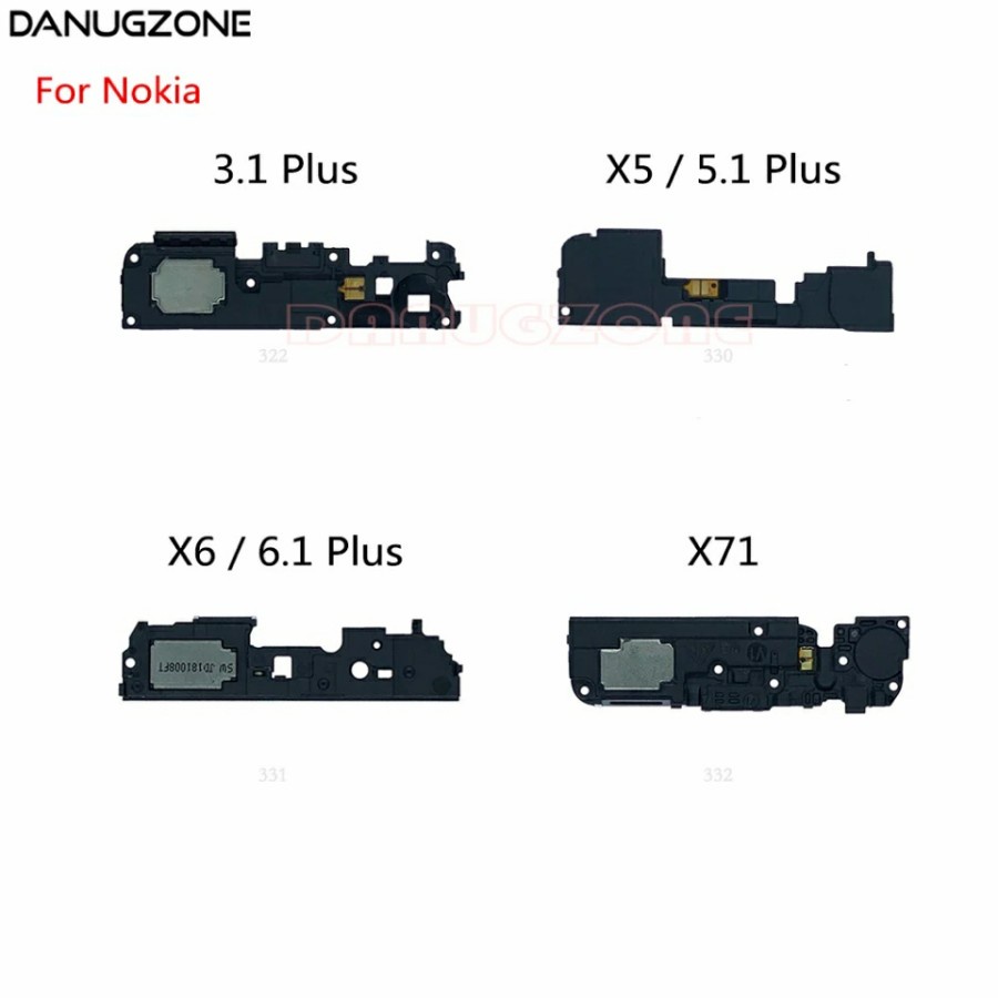 BUZZER / LOUDSPEAKER NOKIA 3.1 PLUS X3 - NOKIA 5.1 PLUS X5 - NOKIA 6.1 PLUS X6 SPIKER DERING MUSIK