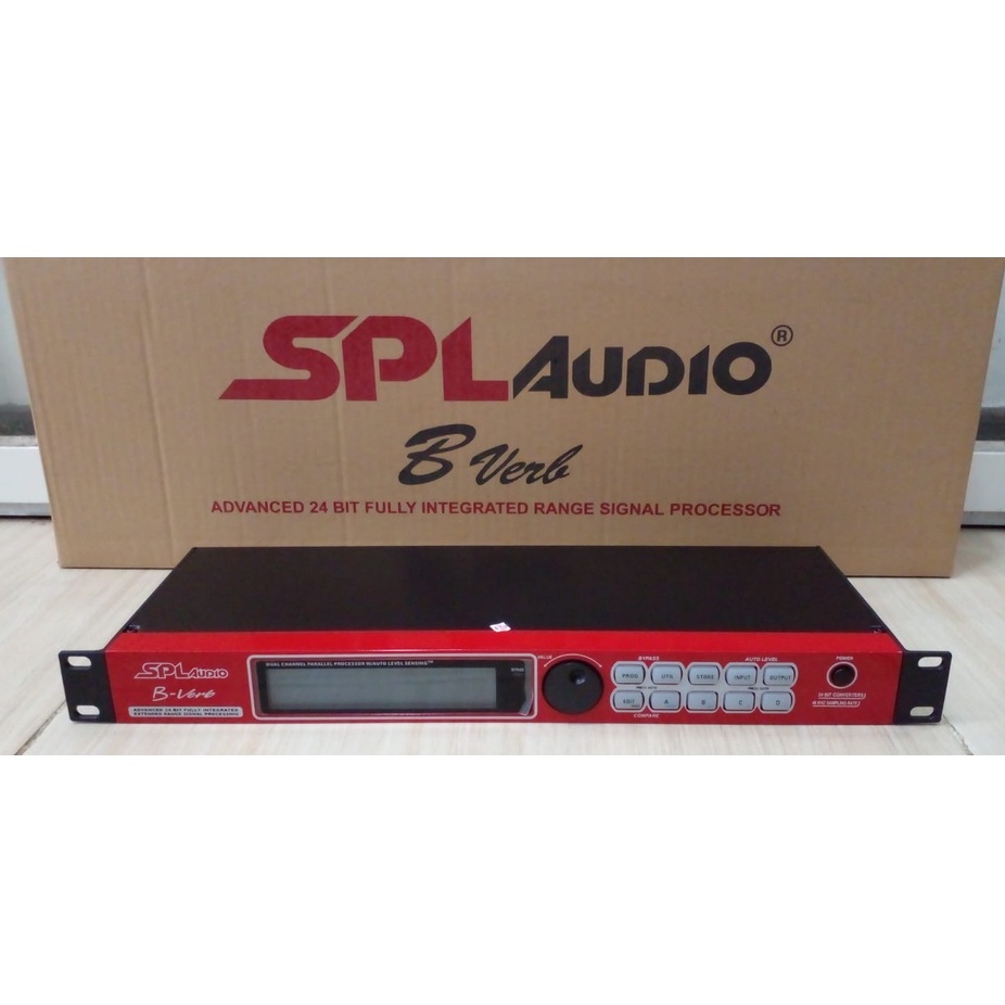 EFFECT VOCAL SPL AUDIO B-VERB ORIGINAL efek vokal spl bverb b verb