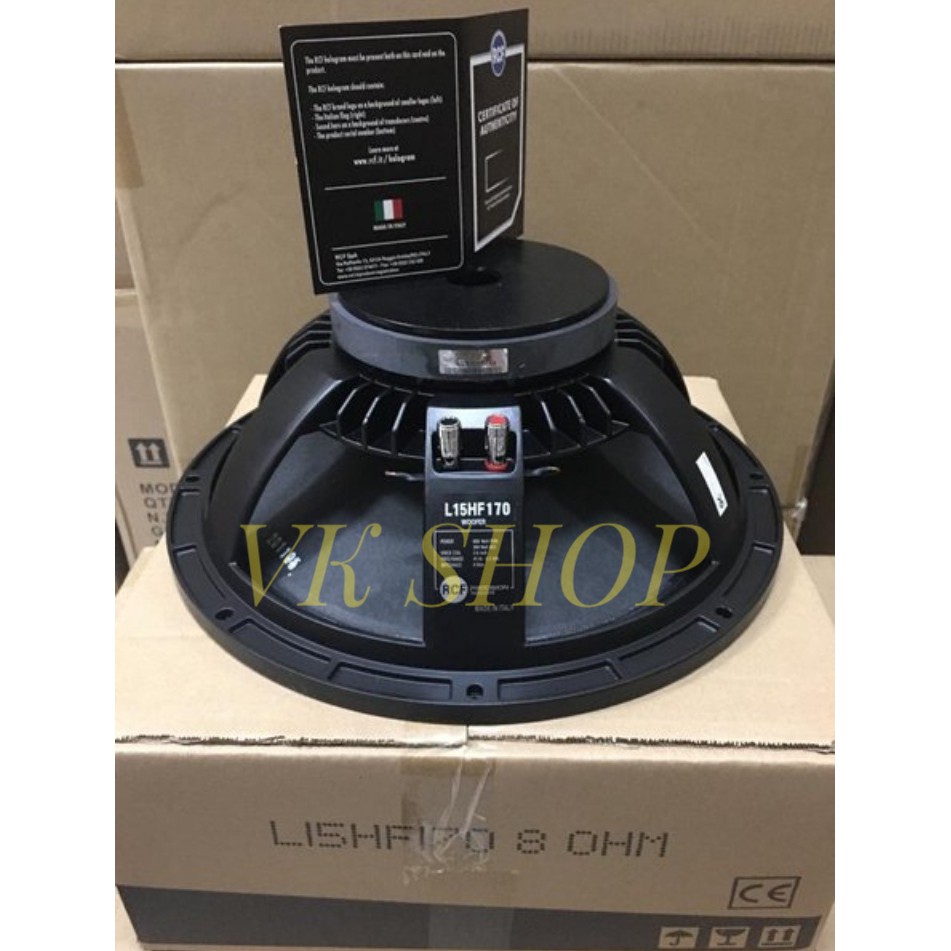 SPEAKER KOMPONEN RCF L15HF170/ L15 HF 170/ LF15 HF170 15INCH NEW