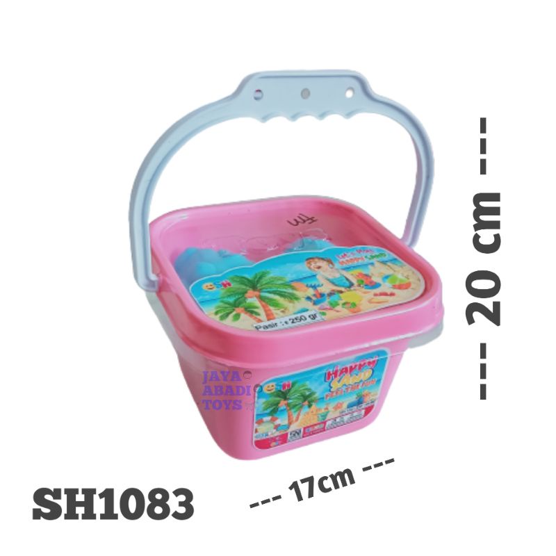 SH 1083 - MAINAN PASIR AJAIB EMBER / MAGIC SAND CONTAINER / PASIR KINETIK KOMPLIT CETAKAN SH1083