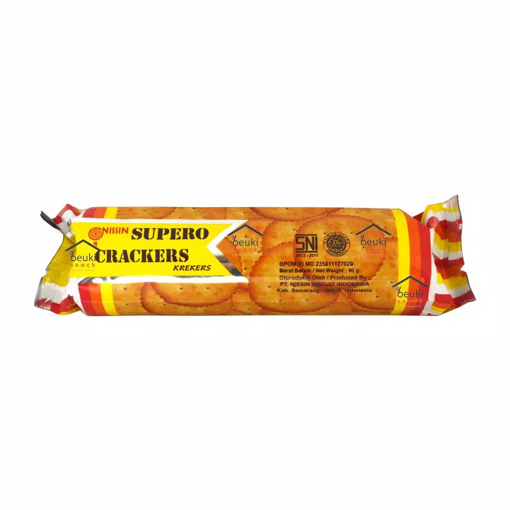 

SUPERO CRACKERS Produk dari Nissin - 90gr