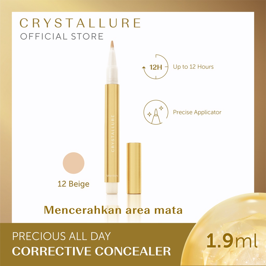 WARDAH CRYSTALLURE PRECIOUS ALL DAY CORRECTIVE CONCEALER