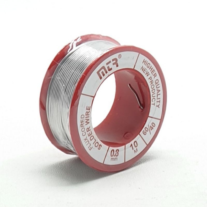 Timah Solder MTR 45gr +/- 10Mtr 0.8mm Alloy 60/40