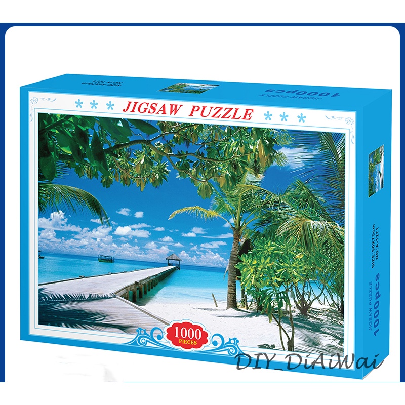 Puzzle Jingsaw 1000 pcs Uk.75x50cm - Seaside