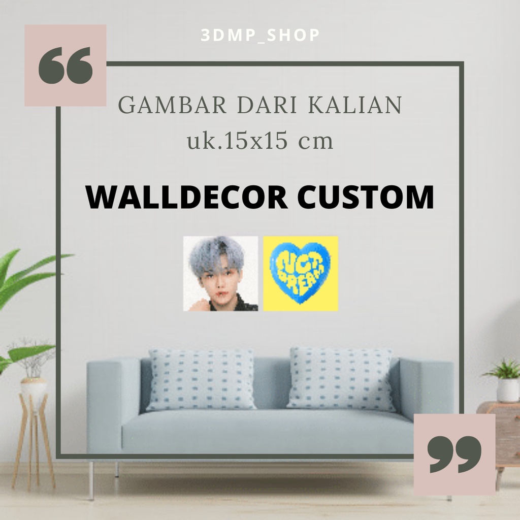 [satuan] walldecor poster custom request A5