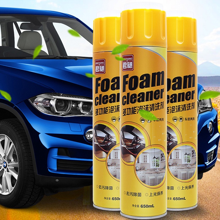 YGRETTE - Foam Cleaner Spray Multifungsi Car Interior Agent Cleaner 650 ml