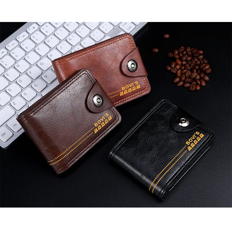 Dompet Lipat Premium BS62 MATERIAL PU DOMPET PENDEK DOMPET LIPAT ACC