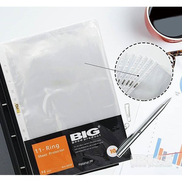 

SHEET PROTECTOR F4 BIG / PP POCKET / PP F4 / PLASTIK ORDNER