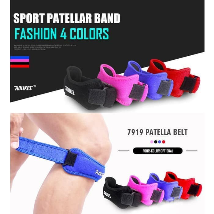 Aolikes Patella Leg Knee Support Bracer Pelindung Lutut Deker