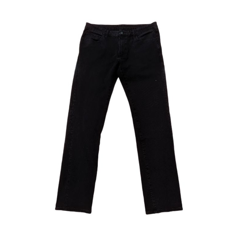 UNIQLO celana jeans pria hitam size 32