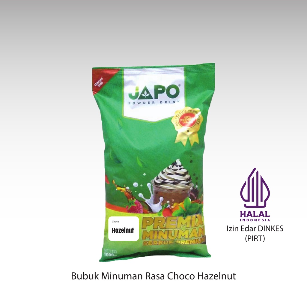 

JAPO Bubuk Minuman Choco Hazelnut 1 Kg