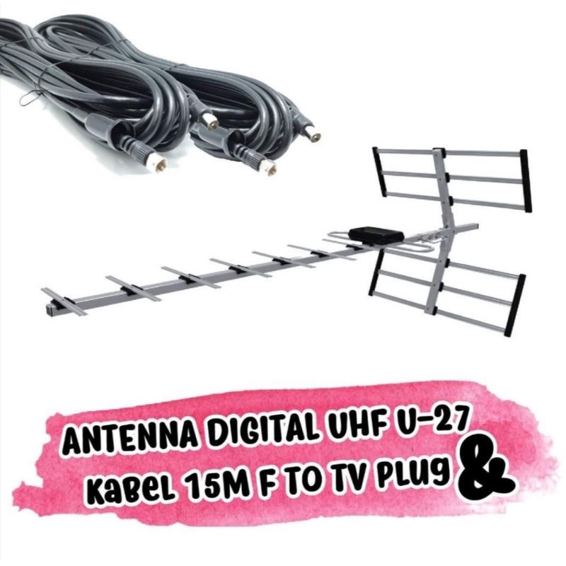 Antena TV digital signal peka