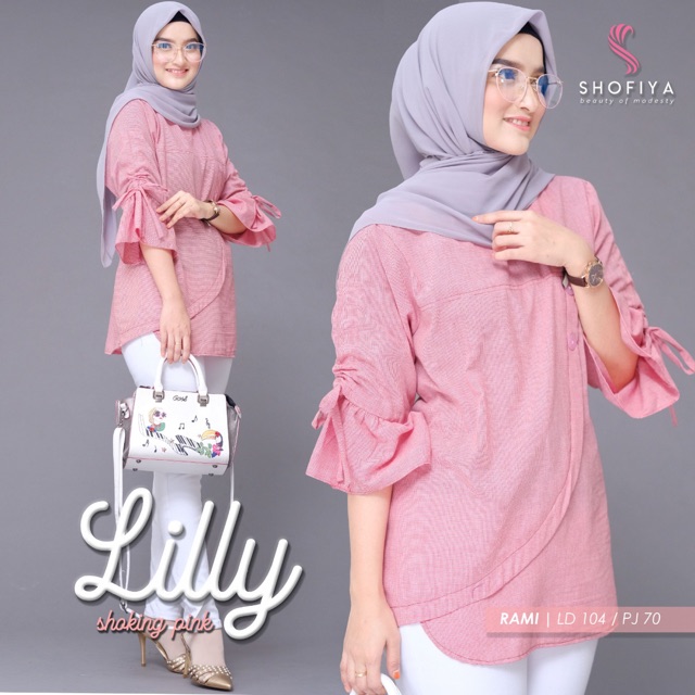 Lilly Blouse Atasan Shofiya