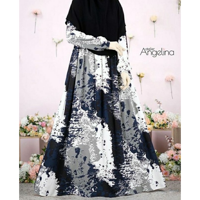 Sarah dress SAND ON THE BEACH NAVY GREY size M