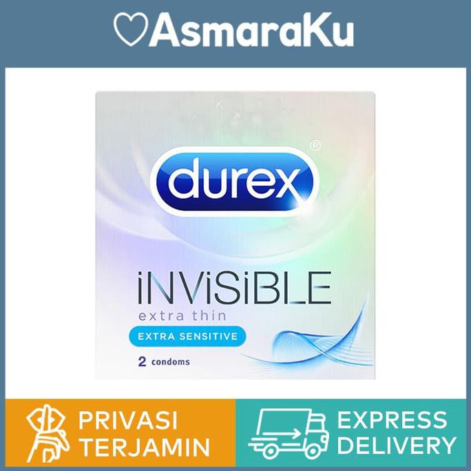 Kondom Durex Invisible isi 2 Pcs - Kondom Tipis Durex