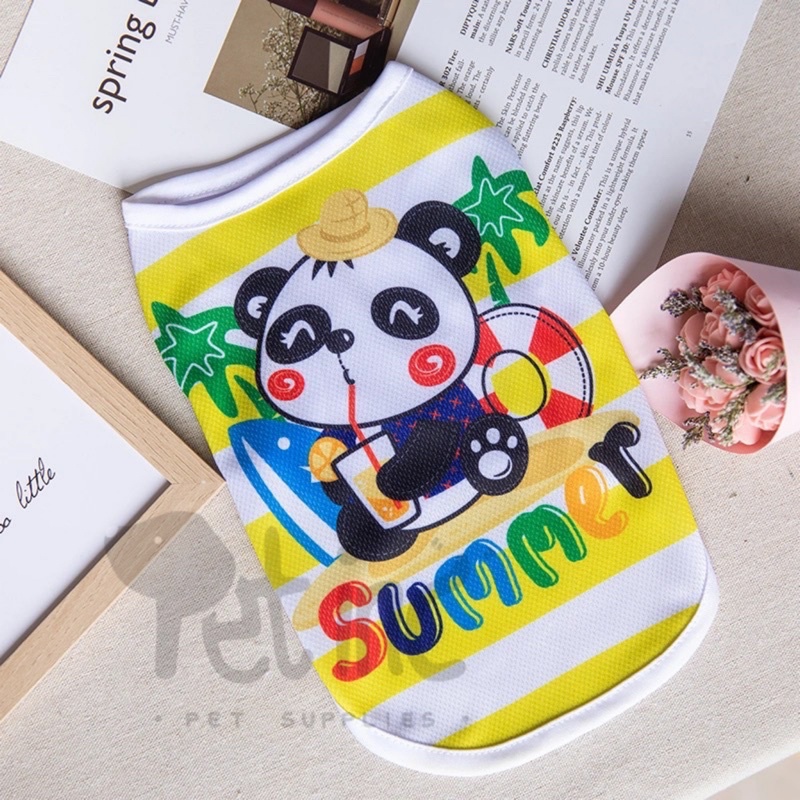 Daily tee panda summer