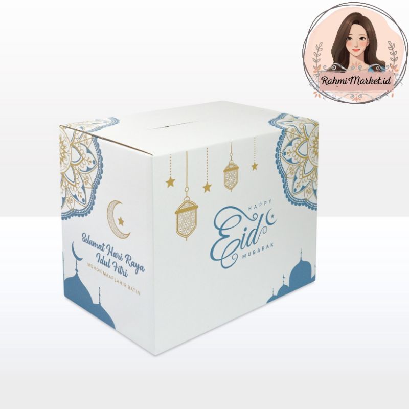 

Box Parcel 40x25x32 (BESAR) Kardus/Parcell/Lebaran/idul Fitri/Paket/sembako/hampers/