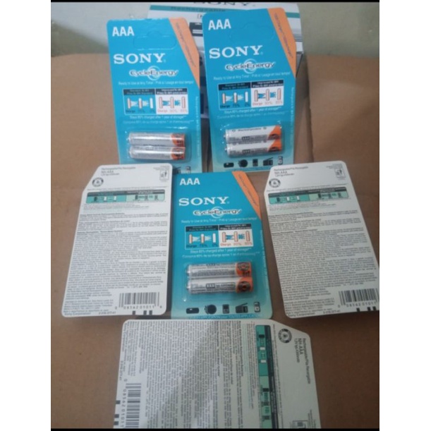 Batrei Sony A3 Charger Sony AAA Baterai Charger Sony A3 AAA 4300 Mah