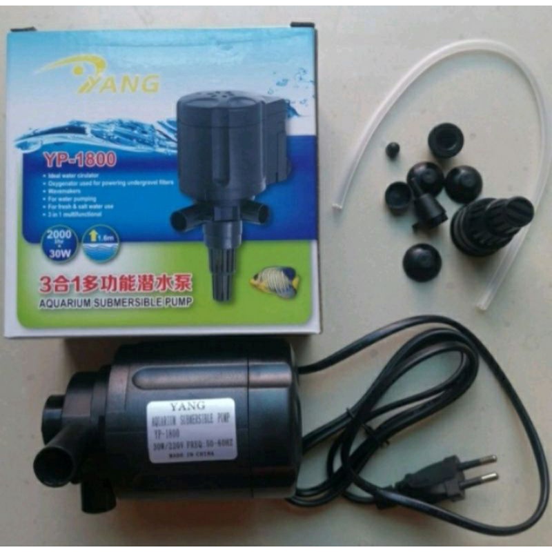 Power Head Yang YP - 1800 30 watt 2000 L/Hr Aquarium Submersible Pump