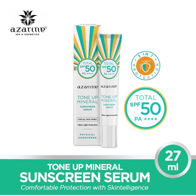 AZARINE TONE UP MINERAL SUNSCREEN SERUM