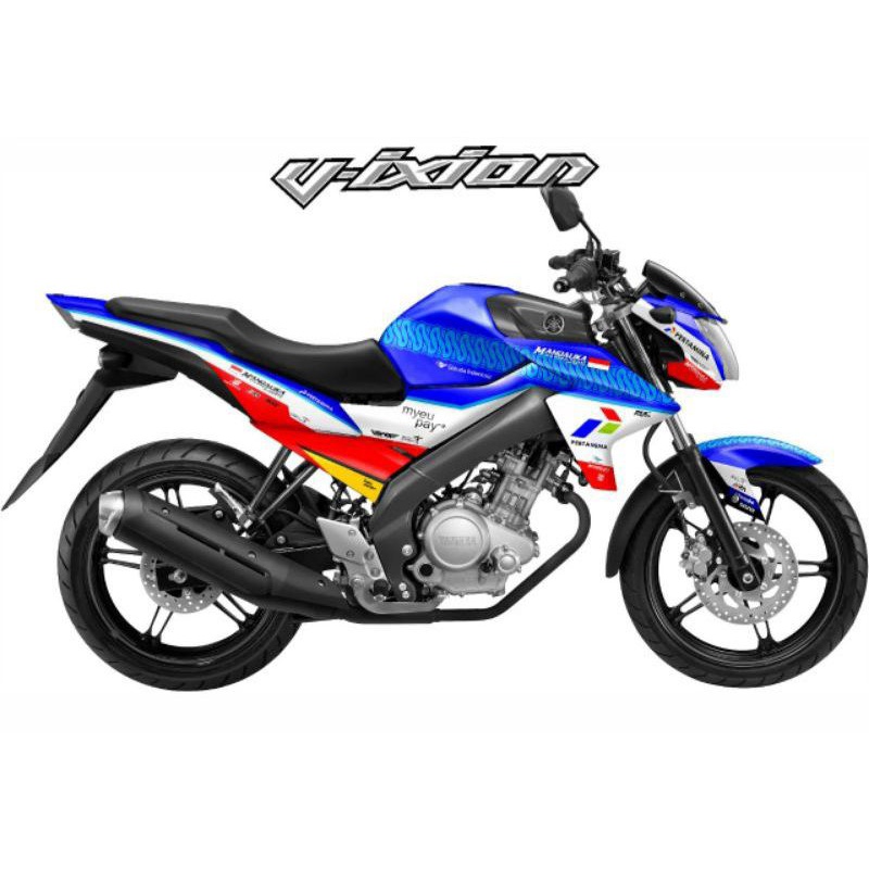 Decal Sticker Vixion New Nvl Full Body Custom Mandalika