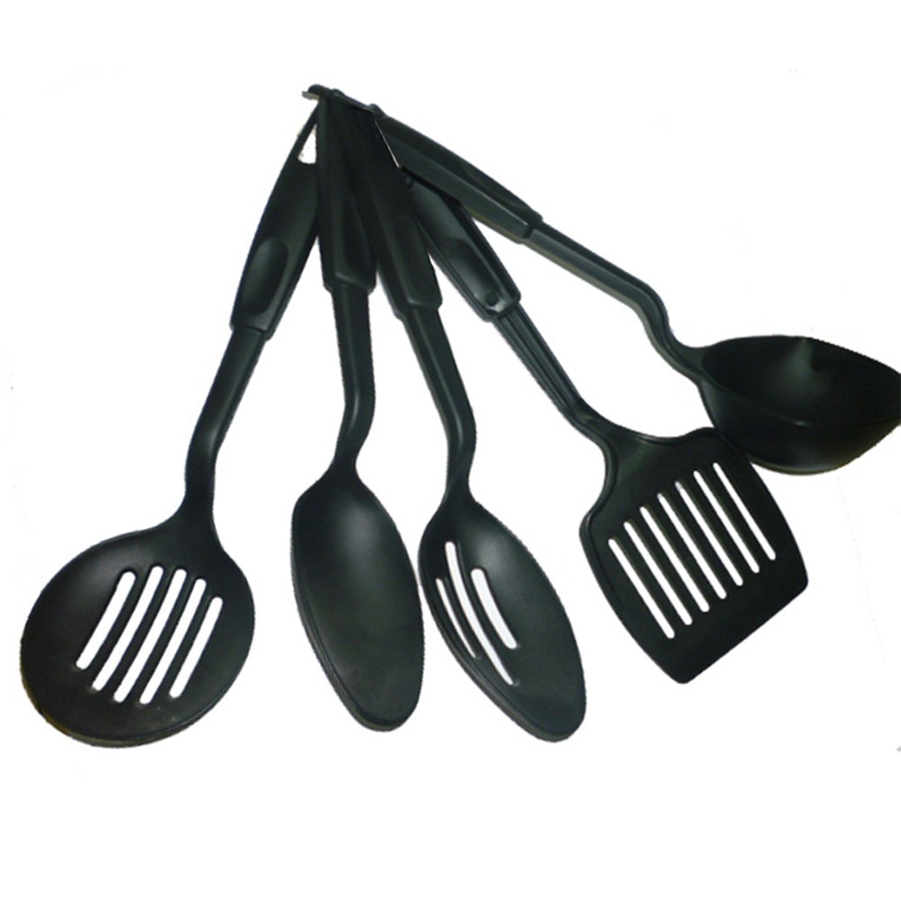 Set Spatula isi 6 pcs / Sodet Sutil Saringan Centong 6 in 1 / Spatula Nylon Plastik