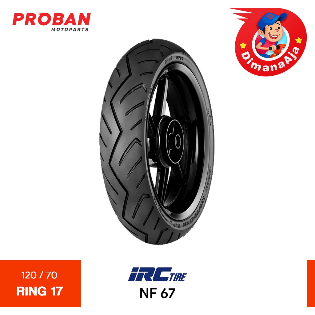 

IRC TL NF67 120/70-17 Proban Motoparts