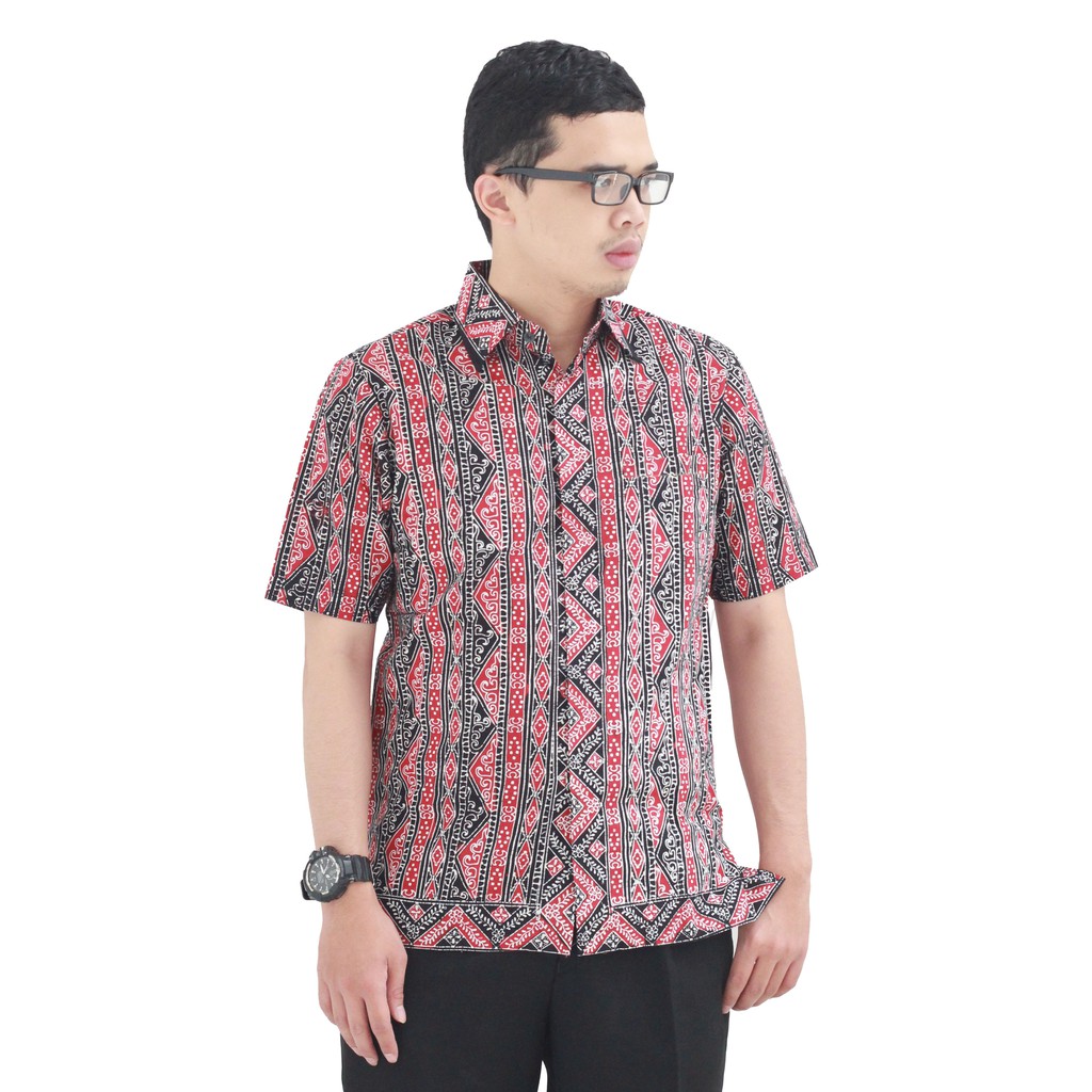 Kemeja Batik Asli Pria Medan - Zallatra M8