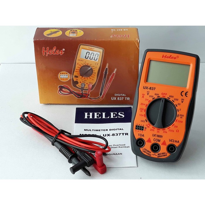 Heles Multitester Avo Meter Digital Buzzer