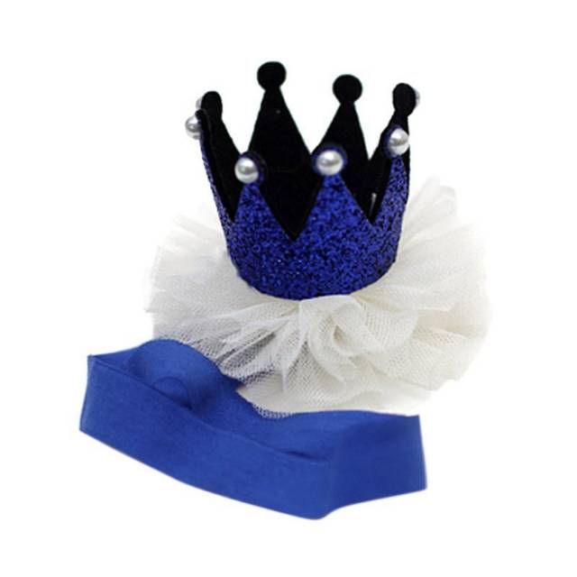 Crown headband / headband mahkota / princess headband / bandana mahkota anak / bandana mutiara