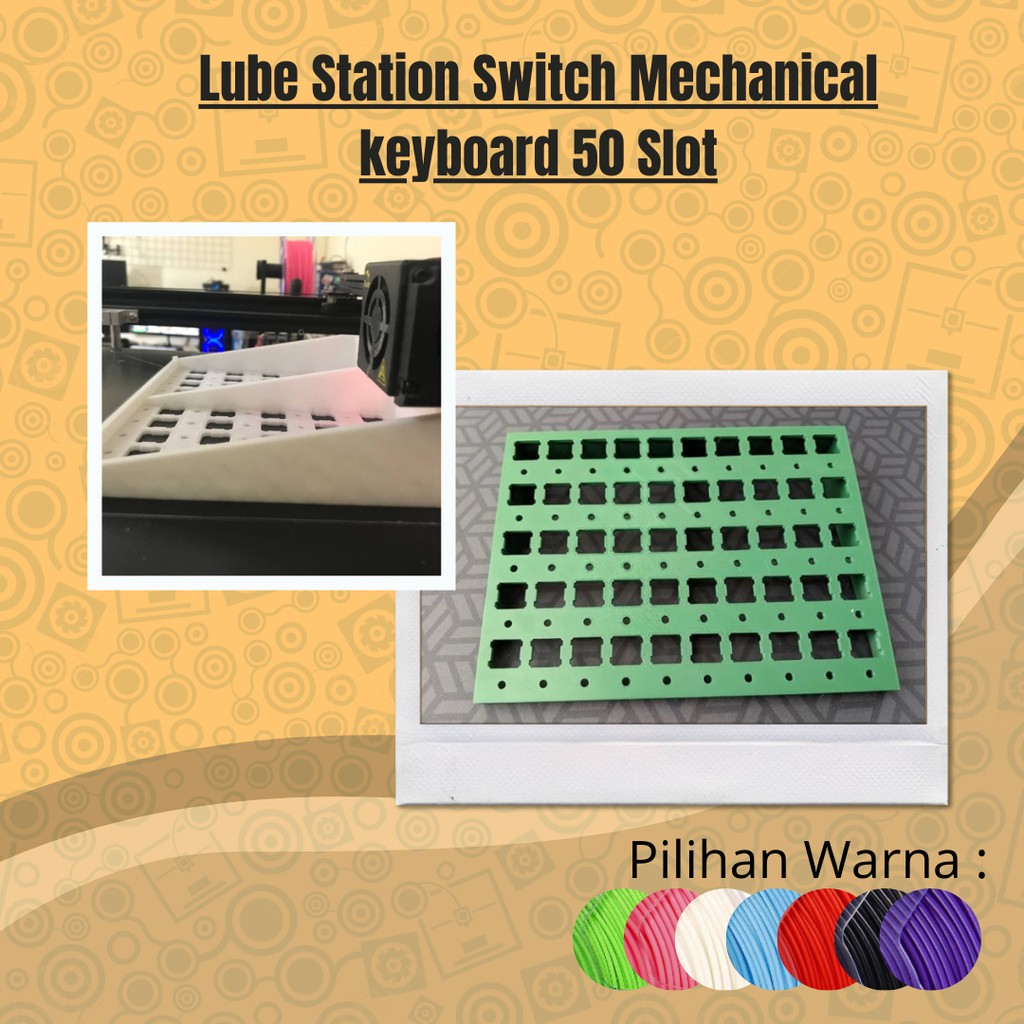 Lube Station Switch Mechanical keyboard 50 Slot