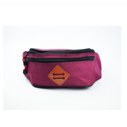 Tas Selempang Pria Distro Ori, Tas Warna Merah Maroon, Tas Mini Murah, Tas Slempang Original Asli