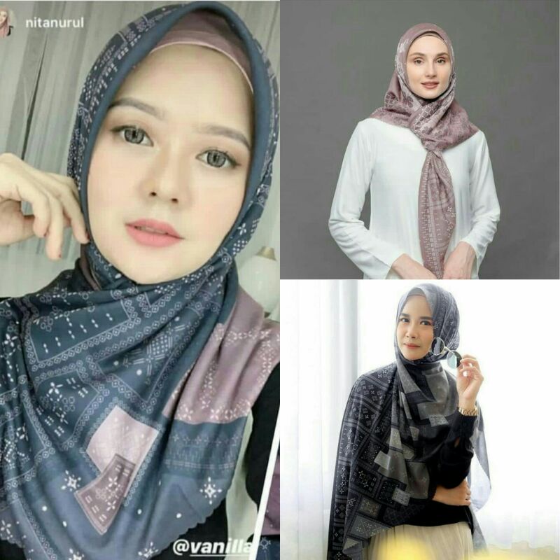 KUAS SCARF kuas scarf offwhite hujan scarf tearose black navy luna scarf black kashmire scarf ori va