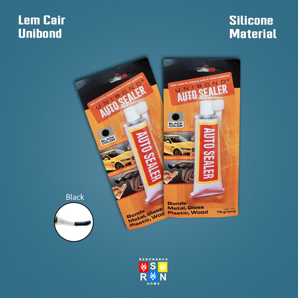 Lem Black Gasket Auto Sealer 32 Gram Hitam Resonance Home