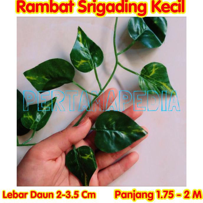Daun Rambat Dekorasi/ Daun Rambat Hias Sintetis